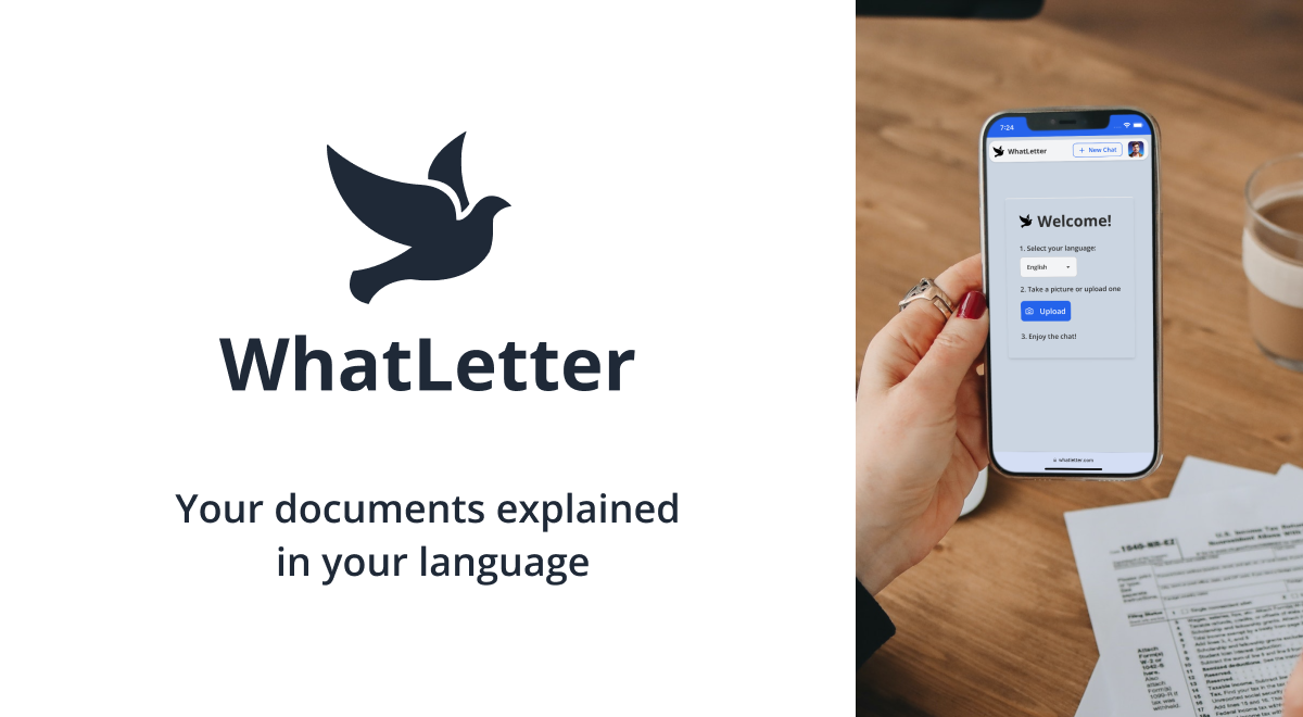 WhatLetter - Snap, Translate & Discuss Documents